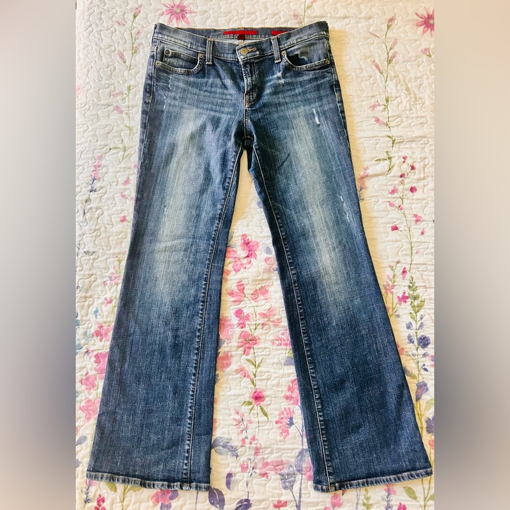Banana Republic low waist wide leg jeans